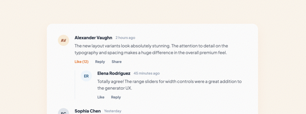 Comment List