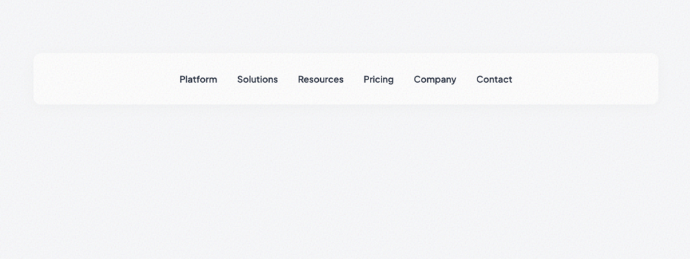 Inline Horizontal List