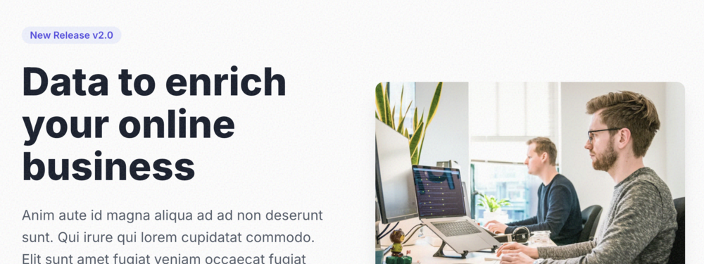Minimal SaaS UI Kit Preview