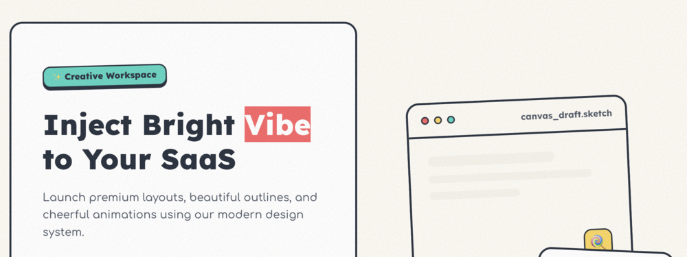 Playful Color UI Kit Preview